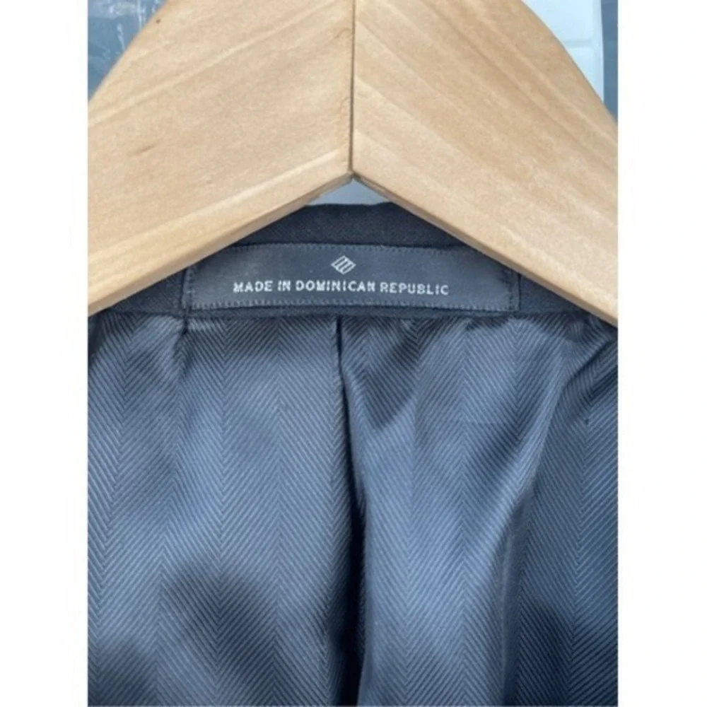 Joseph Abboud‎ Black Tie Blazer 46 Long Loro Piana Wool Tuxedo Jacket